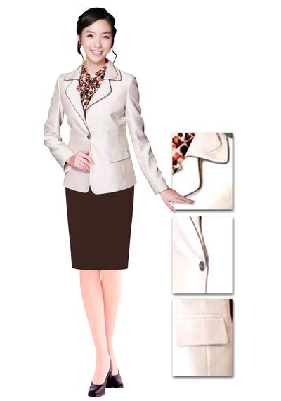 女夏職業裝 女白領職業裝 職業裝定做