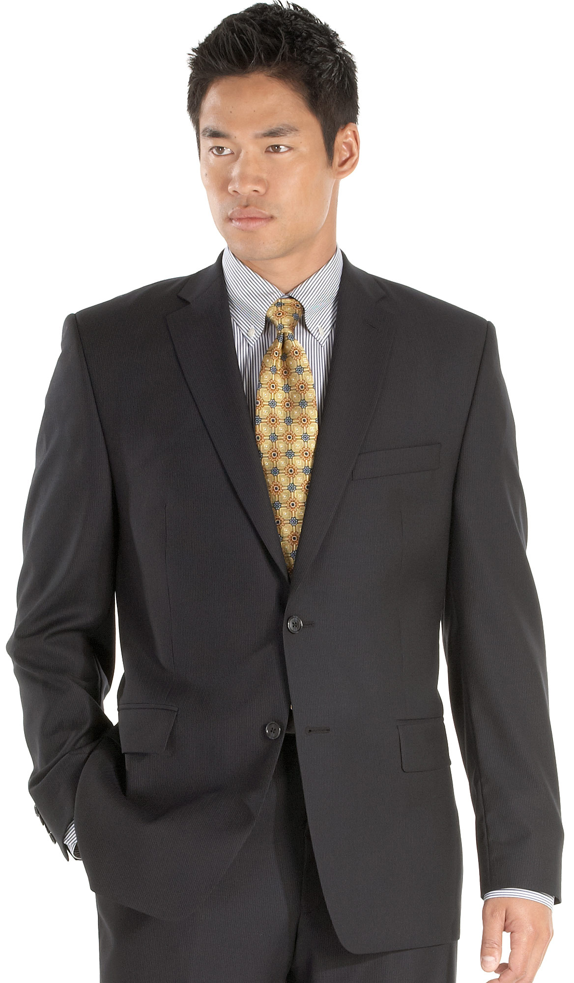 職場(chǎng)西服也能穿出不一樣的時(shí)尚感。